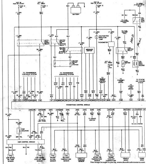 94 chevy diesel wiring diagram 